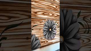 3D wall texture painting | 3D wall painting design for bedroom | interior spray design