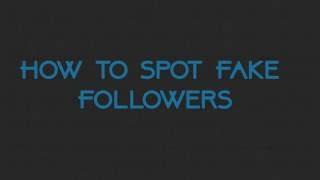 How To Spot Fake Followers On Twitter?