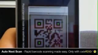 codeREADr Auto Next Scan