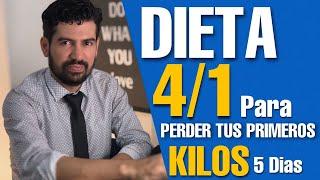 Con la DIETA 4/1 en 4 DIAS pierdes tus  PRIMEROS KILOS  / doctor Levi / metabolismo inteligente