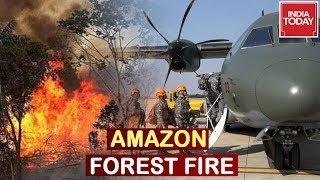 Amazon Forest Fire: Brazilian Troops Deployed For Firefighting