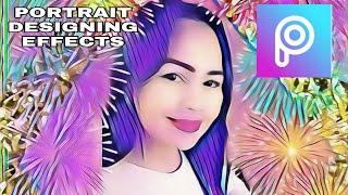 PICSART PORTRAIT EDITING & DESIGNING EFFECTS TUTORIAL I fx Rainbow