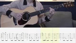 Fingerstyle Guitar | Blue Bird - Naruto Shippuden | Sungha Jung Tabs | Guitar Tutorial + Tabs