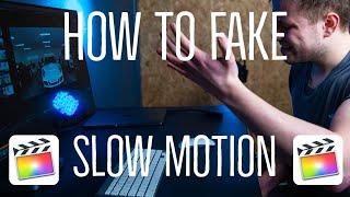 How To FAKE Slow Motion in Final Cut Pro X