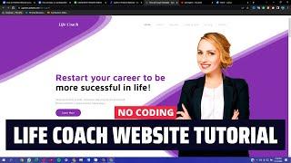 How to Make Coaching Website for Life Coaches/Consultants using WordPress 2022? [Elementor Tutorial]