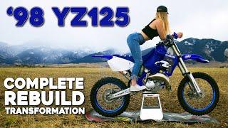 Remarkable Rebuild of a 23 Year Old Yamaha YZ125 | Transformation Timelapse