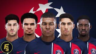 Paris Saint-Germain Facepack UCL 2024 - PES 2021 & FL24