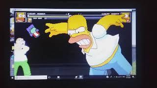 Cheap Homer Type (Old Version) VS Some Characters MUGEN Pt. 3