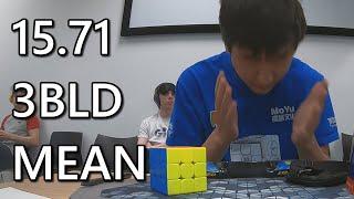 15.71 Official 3BLD Mean *PR*