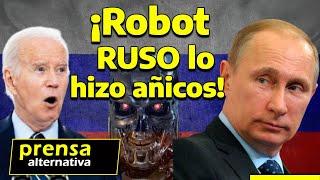 Pelotón ucraniano no pudo con UN solo robot ruso!!!