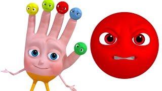 Smiley Finger Family | Learn Emotions For Kids | VeeJee Surprise Eggs Finger Family Series