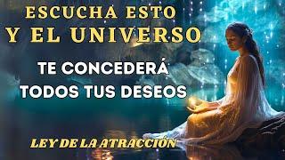 REPROGRAMA TU MENTE PARA ATRAER Y EL UNIVERSO TE CONCEDERÁ TUS DESEOS | Escucha mientras duermes