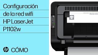 Configuración de una impresora HP LaserJet P1102w en una red inalámbrica en Windows | HP Support