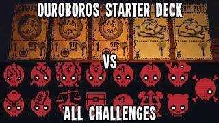 Ouroboros Starter Deck vs ALL CHALLENGES  - Inscryption Kaycee's Mod