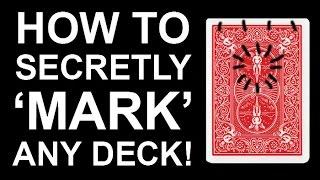 HOW TO MARK ANY DECK (AND DO AN INSANE CARD TRICK!)