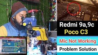 Redmi 9A, 9C, Poco C3 Mic Not Working Problem Solution | Work By Nadim Sir