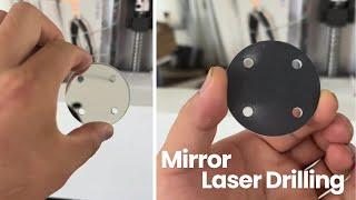 laser drilling mirror machine | Mirror laser drilling cutting machine | 120W 200W laser drilling