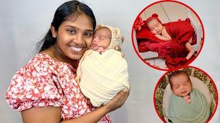 OUR BABY'S NEW BORN SHOOT  ഞങ്ങളുടെ വാവയെ കാണാം