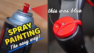 How to paint bike parts the cheap and easy way!