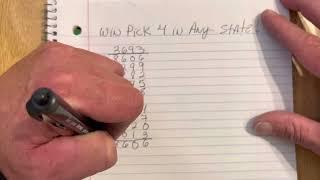 WIN PICK 4 IN ANY STATE! GREAT PICK 4 STRATEGY TO WIN PICK 4 IN YOUR STATE!!!