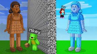 JJ and Mikey: POOR vs RICH Squid Game Build Battle in Minecraft - Maizen