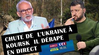 dérapage en direct sur LCI  après la diffusion des images des pertes ukrainiennes  à Koursk !