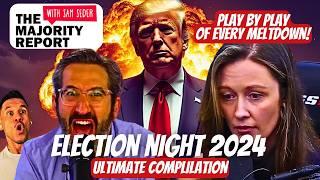 Majority Report Sam Seder REACTS to 2024 Election: Play-by-Play of EVERY Moment