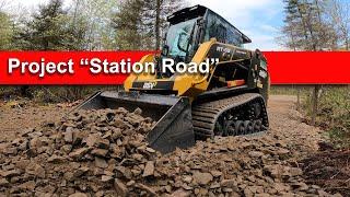 Building a corduroy road over swamp | Will the 42 ton Dump truck make it over?