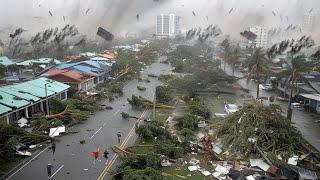 Today the Philippines is paralyzed! Super Typhoon Ofel destroys everything in Cagayan