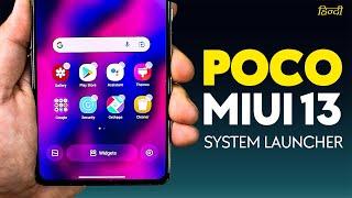 MIUI 13 System Launcher For POCO Phones, Full Screen Gestures - ROOT