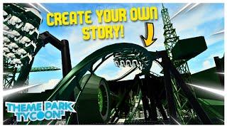 How I create Roller coaster *STORIES* on Theme Park Tycoon 2