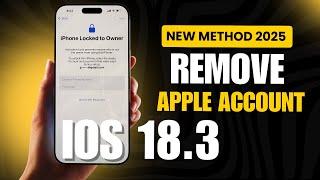 ( IOS 18.3 - FIX APPLE ACCOUNT on iPhone Activation Lock ) Remove iCloud on iPhone Locked To Owner