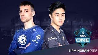 Dota 2 - Fnatic vs. EG - Group A Opening Match - ESL One Birmingham 2018 Day 1