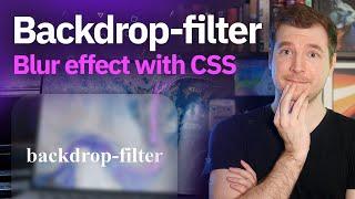 Backdrop Filter CSS Blur