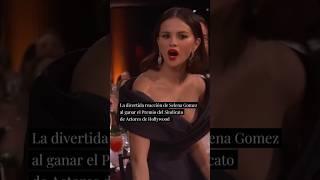 Selena siendo Selena ️‍  #selenagomez #sagawards #actriz #selenagomezloveon #españa #colombia