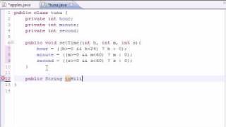 Java Programming Tutorial - 36 - Time Class