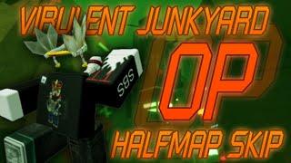 [PATCHED] Virulent Junkyard HALF MAP SKIP! (Permanent 70+ highlights event) (skips 4 buttons) - FE2