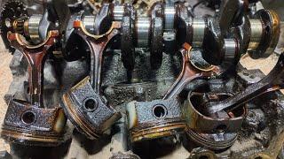 How to open Vitz  1sZ Engine assembly 