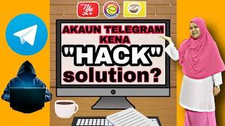 Akaun Telegram Kena Hack, Solution? #akademiyoutuber #usnurulhaizaofficial