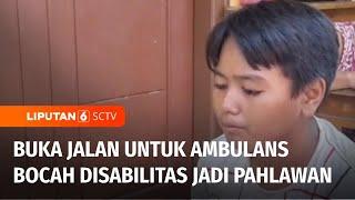 Aksi Heroik! Bocah Disabilitas Buka Jalan untuk Ambulans di Tengah Kemacetan | Liputan 6