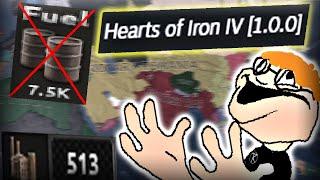 WORST HOI4 PATCH EVER!? HEARTS OF IRON 4 1.0 WITH NO DLCS AND UPDATES! - HOI4 Germany