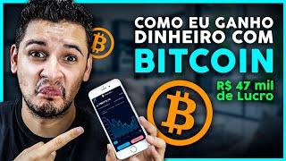 COMO EU GANHO DINHEIRO COM BITCOINS HONESTAMENTE! JÁ GANHEI MAIS DE R$47 MIL DE LUCRO [INICIANTES]