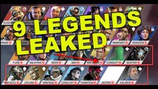 9 NEW LEGENDS LEAKED (Apex Legends Season 13)