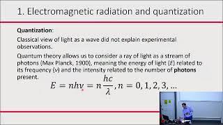 Introduction to Molecular Spectroscopy Lecture 0 (Summary of Assumed Prior Knowledge)