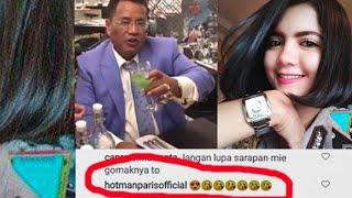 Hotman Paris Kirim Emoticon Kiss dan Love pada Bripda Vani Simbolon