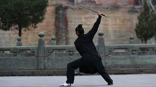 Wudang Dan Sword Playing