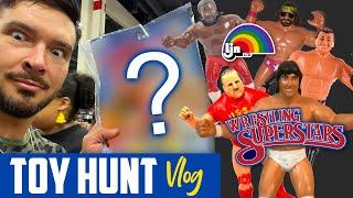 Toy Hunt Vlog • Ethan Page finds vintage WWF LJN action figures!