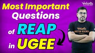 UGEE 2023: Most Important Question of REAP | IIIT Hyderabad | Harsh Sir @VedantuMath