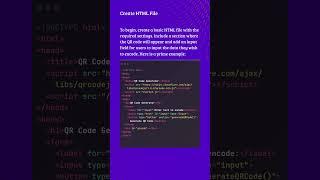 Generate QR codes using JavaScript #css #javascript #programming