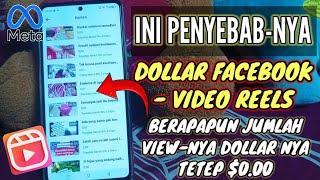 facebook creator reels, view video banyak tapi dollar kecil ini sebab dan solusinya